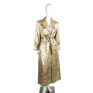 Asian Fabric Brocade Robe