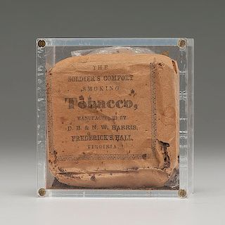 The Soldier's Comfort, Very Rare Confederate Smoking Tobacco