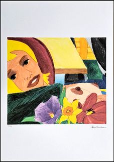 Tom Wesselmann's Study For Bedroom Painting No.42 Limited Edition Lithography Print