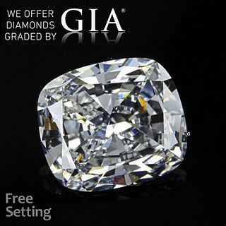 3.51 ct, E/VS1, Cushion cut GIA Graded Diamond. Appraised Value: $221,100 
