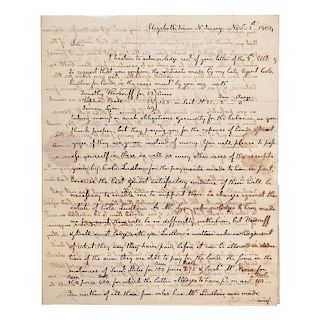 Millikin Family Papers Incl. Appointments signed by Rutherford B. Hayes and William McKinley, the Last Will and Testament of 