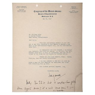 John F. Kennedy TLS, May 1947