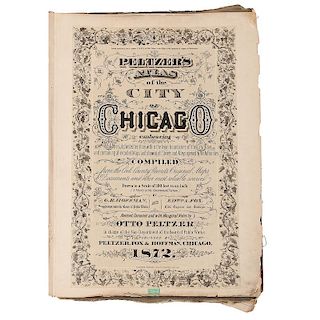 Peltzer's Atlas of Chicago in Four Volumes