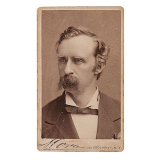 George Armstrong Custer CDV by Mora