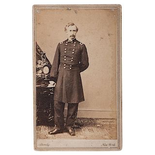 George A. Custer, Civil War CDV by Mathew Brady