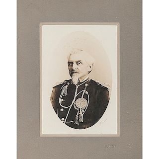 Charles De Rudio, 7th Cavalry, Cabinet Card by D.F. Barry
