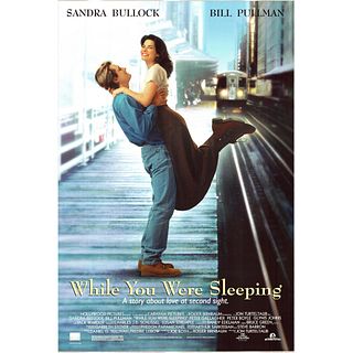 Double Sided Movie Poster, While You Were Sleeping, 1995