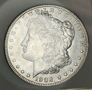 1902-O Morgan Silver Dollar MS66