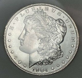 1904-O Morgan Silver Dollar MS66