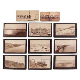Early Photographs of Bismarck, Dakota Territory (North Dakota), by H.J. Lowry, Including River Steamers and the 1887 Flood