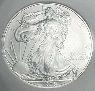 2009 American Silver Eagle NGC MS69 Early Releases