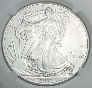 2012 American Silver Eagle NGC MS69 First Releases