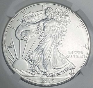 2015 American Silver Eagle NGC MS69 Early Releases