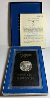 1882-CC Morgan Silver Dollar GSA MS64 PL