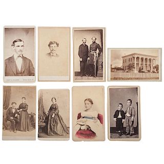 Edmund J. Davis, Union Officer & Reconstruction Governor of Texas, CDV Collection Incl. Photographs of Davis, his Family, and