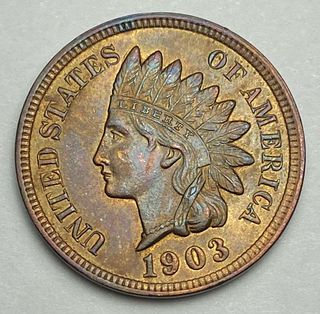 1903 Indian Head Cent MS63 RB