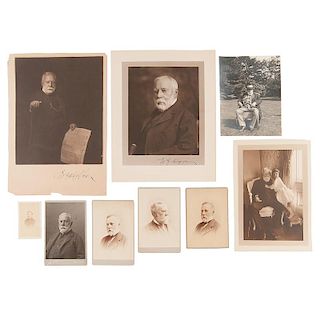 James Ben Ali Haggin, Wealthy Miner and Horse Breeder, Family Collection Featuring Photographs, Signed Documents, and More