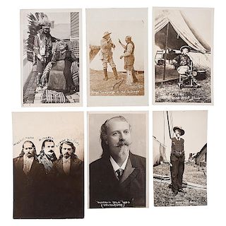 Buffalo Bill's Wild West Show Real Photo Postcards