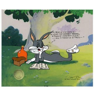 Chuck Jones (1912-2002) "Poetic Bugs" Hand Signed, Hand Painted Limited Edition Sericel.