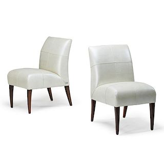 PAIR OF FENDI SIDE CHAIRS
