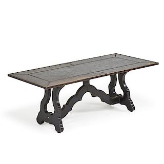 THEODORE ALEXANDER REFECTORY TABLE