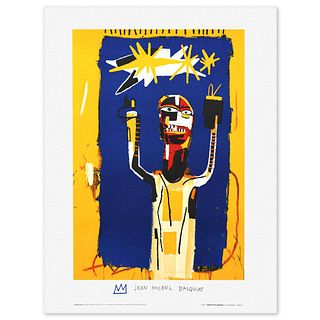 Jean-Michel Basquiat- Offset Lithograph on Paper "Untitled"