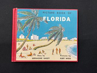 Picture Book Of Florida by Bernadine Bailey 1st Edition 1949