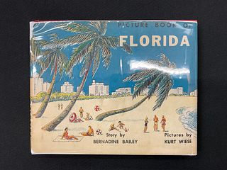Picture Book Of Florida by Bernadine Bailey 1st Edition 1949