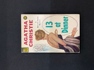 13 at Dinner by Agatha Christie Paperback Dell 770