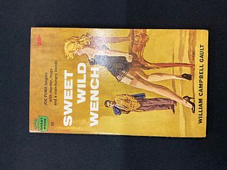 Sweet Wild Wench by William Campbell Gault 1959 1st Printing Paperback Joe Puma