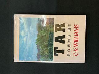 Tar Poems by C. K. Williams 1st Edition 1983