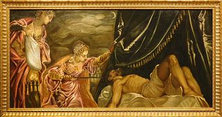 After Tintoretto: Judith and Holofernes, c.1900