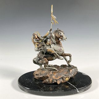 Legends Bronze Sculpture, Crow Warrior