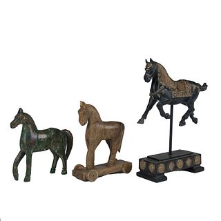 3pc Decorative Historic Horses