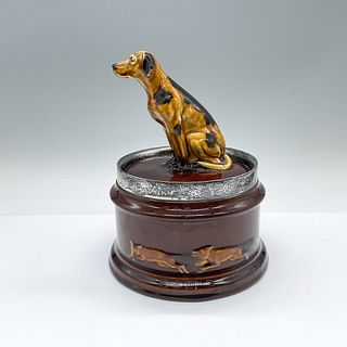 Rare Royal Doulton Kingsware Tobacco Jar, Fox Hunting