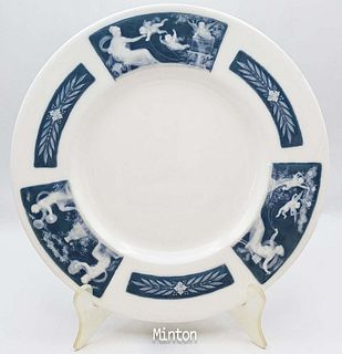 Pate Sur Pate Minton Porcelain Plate