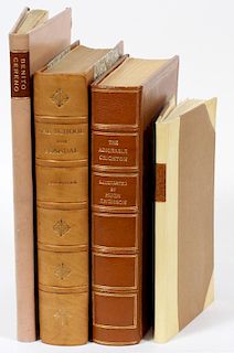 BARRIE MELVILLE SHERIDAN & BOOTH LEATHER VOLUMES