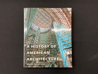 A History Of American Architecture by Mark Gelernter 1st Edition 2001
