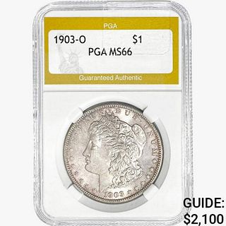 1903-O Morgan Silver Dollar PGA MS66 