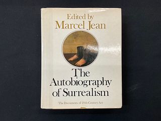 The Autobiography Of Surrealism Edited by Marcel Jean 1st Edition 1980