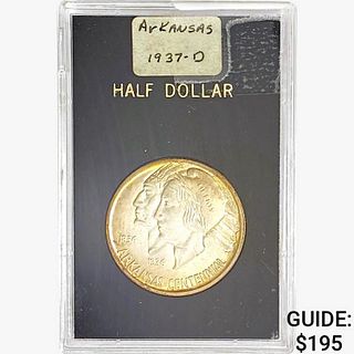 1937-D Arkansas Half Dollar Blank  