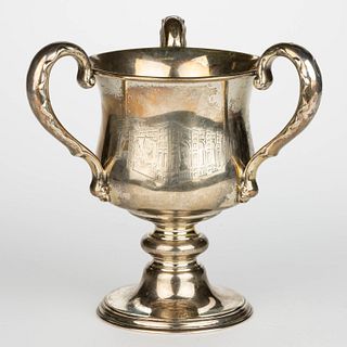 ST. LOUIS WORLD'S FAIR / EXPOSITION PRESENTATION STERLING SILVER LOVING CUP