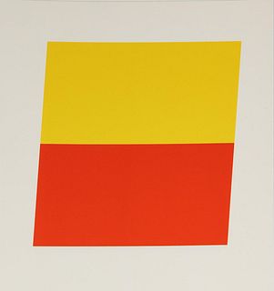 Ellsworth Kelly (After) - Yellow/Red-Orange