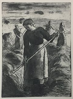 Camille Pissarro - Faneuses d'Eragny