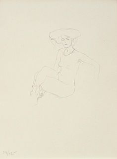 Gustav Klimt (After) - Untitled XVII