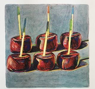 Wayne Thiebaud - Candied Apples