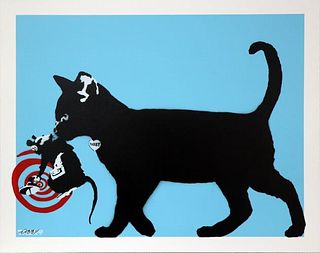 Tabby - Tabby Cat vs Banksy Radar Rat