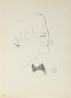 Henri Toulouse Lautrec (After) - Yvette Guilbert II