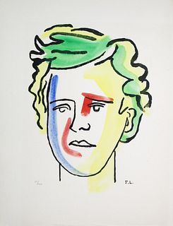 Fernand Leger - Illuminations I (Rimbaud Portrait)