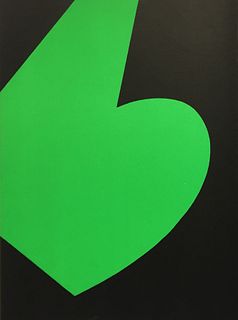 Ellsworth Kelly  - Untitled IV from Derriere le Miroir No. 110
